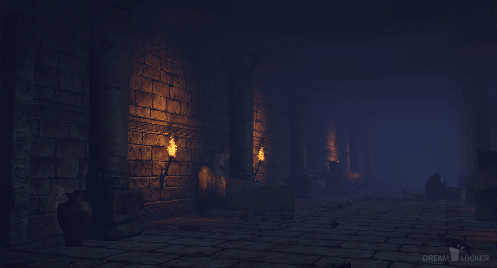 Minos Temple - Udk real-time screenshot